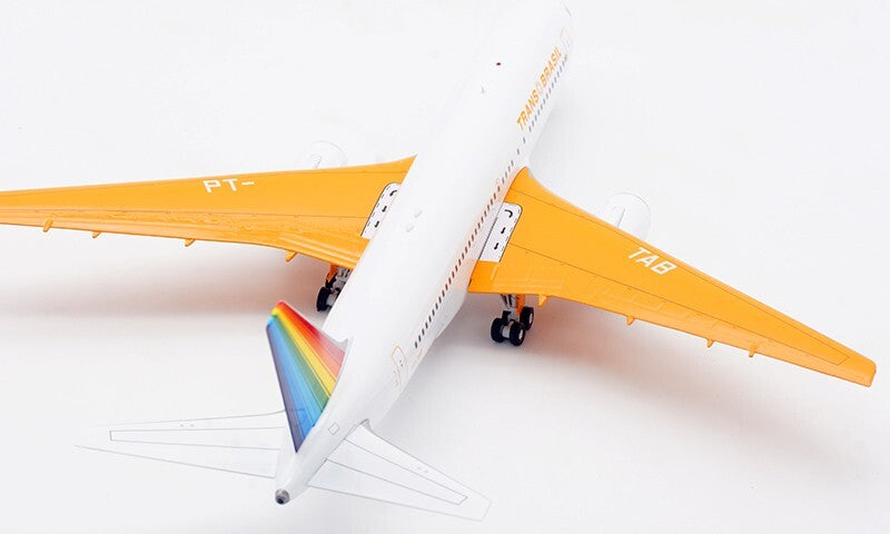 1:200 InFlight TRANS BRASIL BOEING 767-200 Passenger Airplane Diecast Model