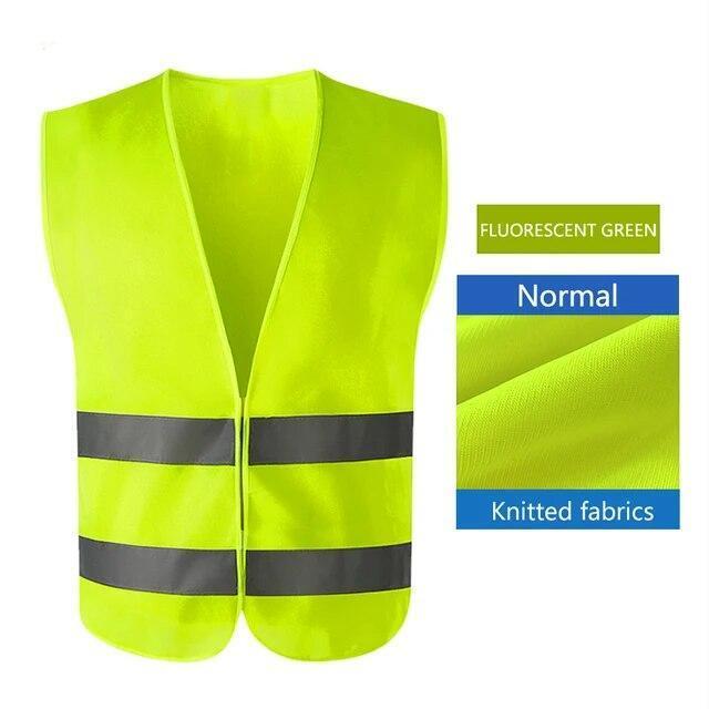 Safety Vest Reflective with Tool Pockets Construction Hi Vis Work Uniform