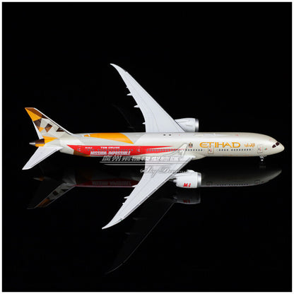1:400 JC Wings ETIHAD BOEING 787-9 Passenger Airplane Diecast Aircraft Model