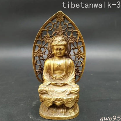 Sakyamuni Statue Miniature Thai Decorative Buddha Statue Hindu Buddhist
