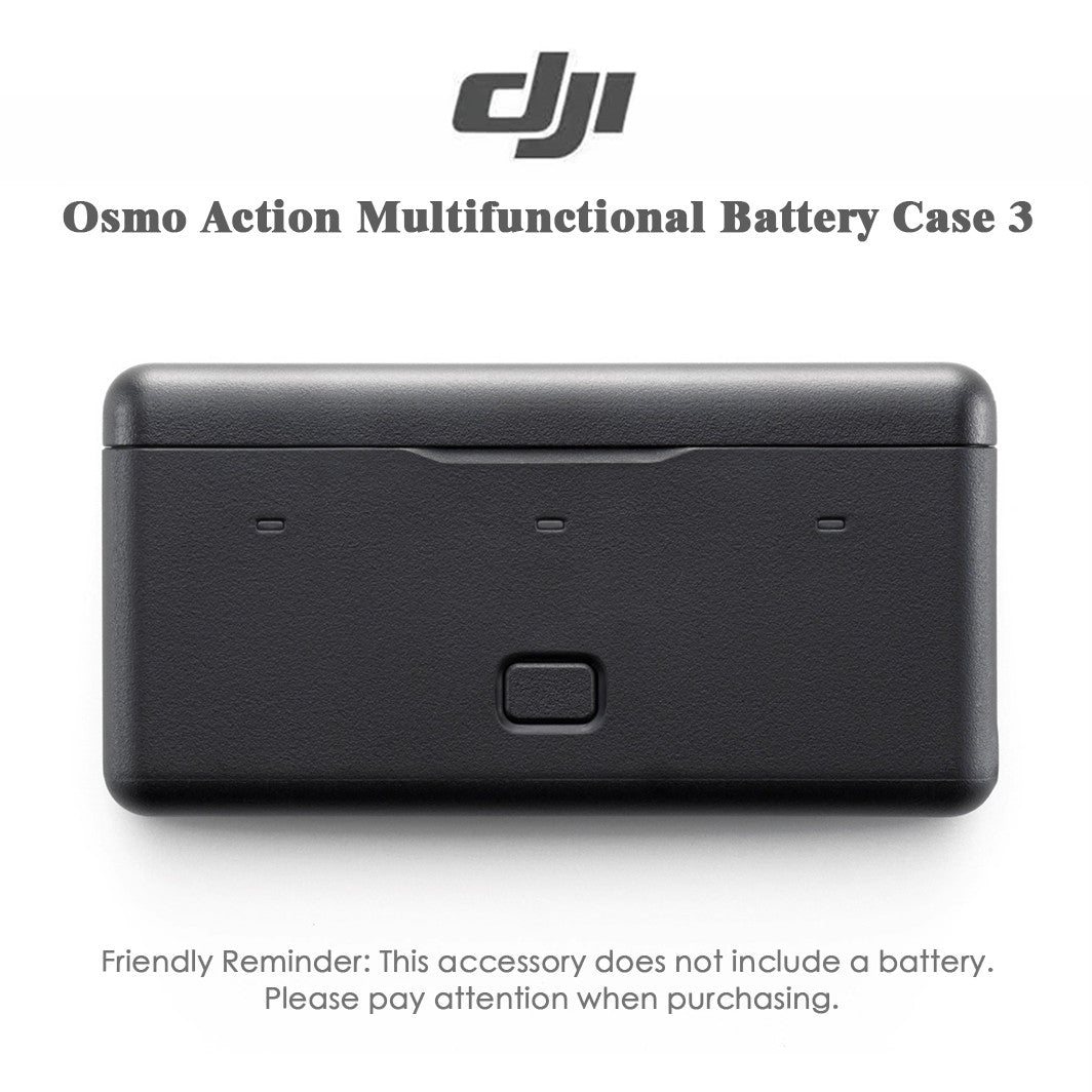 DJI Osmo Action Multifunctional Battery Case3 For Osmo 360/Osmo Action6/5Pro/4/3