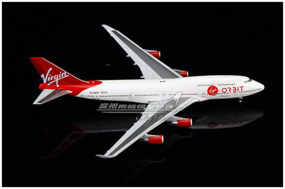 1:400 JC Wings Virgin Orbit BOEING 747-400 Passenger Airplane Diecast Model