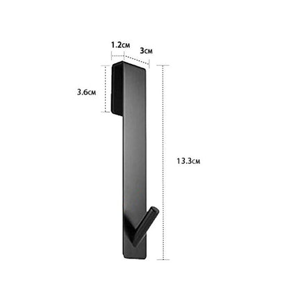 Over Glass Door Hooks Stainless Steel S-Shape Holder Bathroom Shower Towel Racks