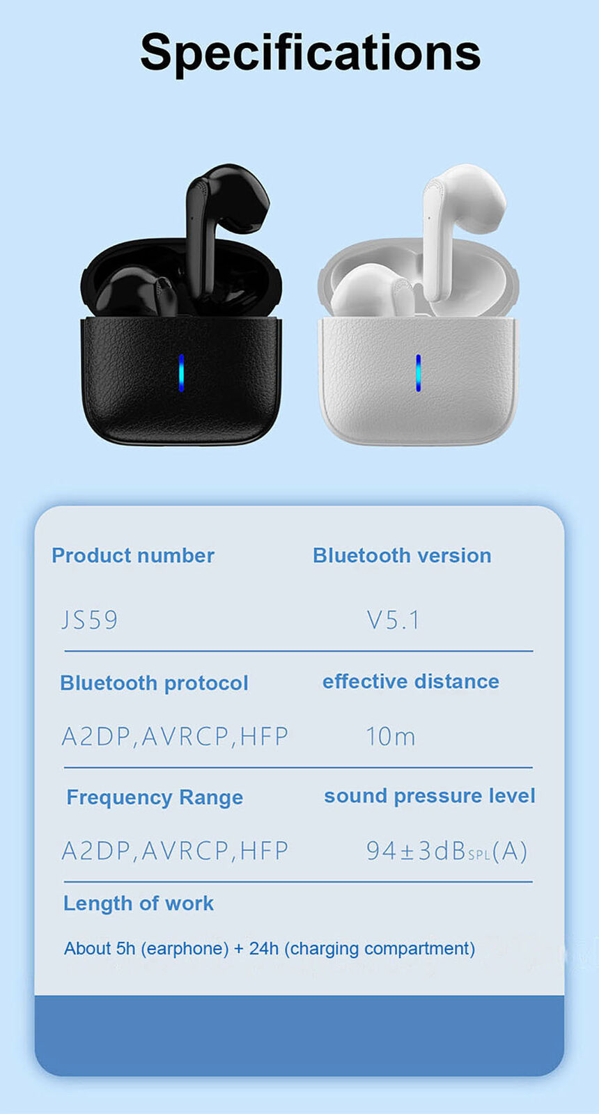 Leather Design TWS Wireless Earbuds Bluetooth 5.1 Waterproof Headset Headphones