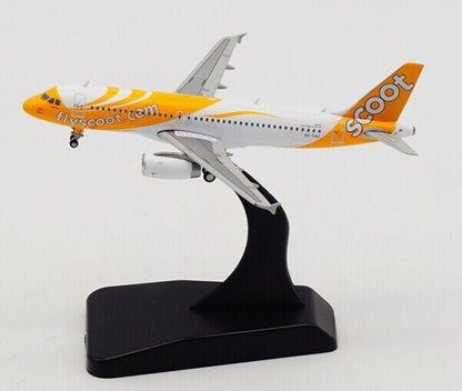 1:400 JC WINGS Scoot AIRBUS A320-200 Passenger Airplane Diecast Aircraft Model