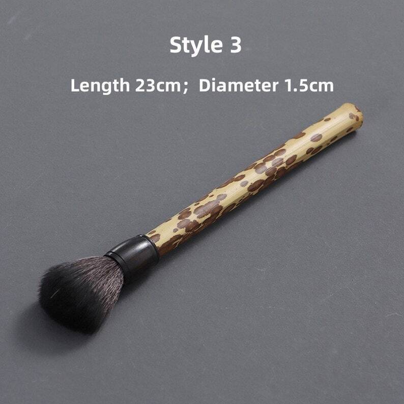 Natural Bamboo Tea Brush|Tea Accessories|Pot Brush|Tea Pet Brush