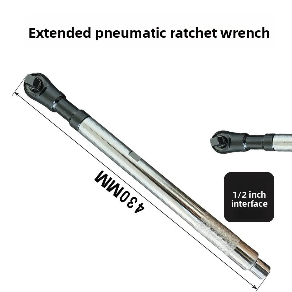 Multi-Purpose Extended Quick Ratchet Wrench Pneumatic Tool Manual Extension Sock