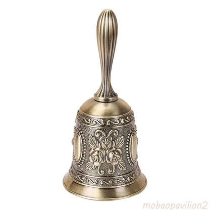 Buddhist Meditation Hand Bell Luck Dinner Prayer Portable Desktop Decoration