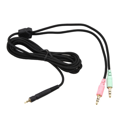 2M PC Version Audio Headphone Cable For Sennheiser PC373 PC37X Black