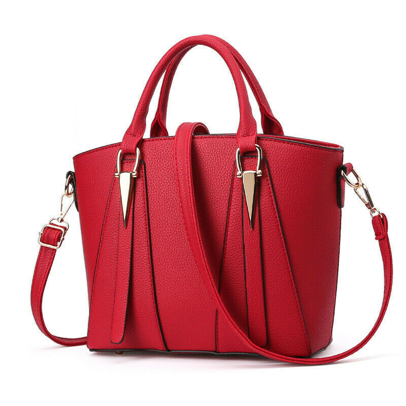 New Women's Ladies Handbags PU Leather Shoulder Messenger Cross Body Bag