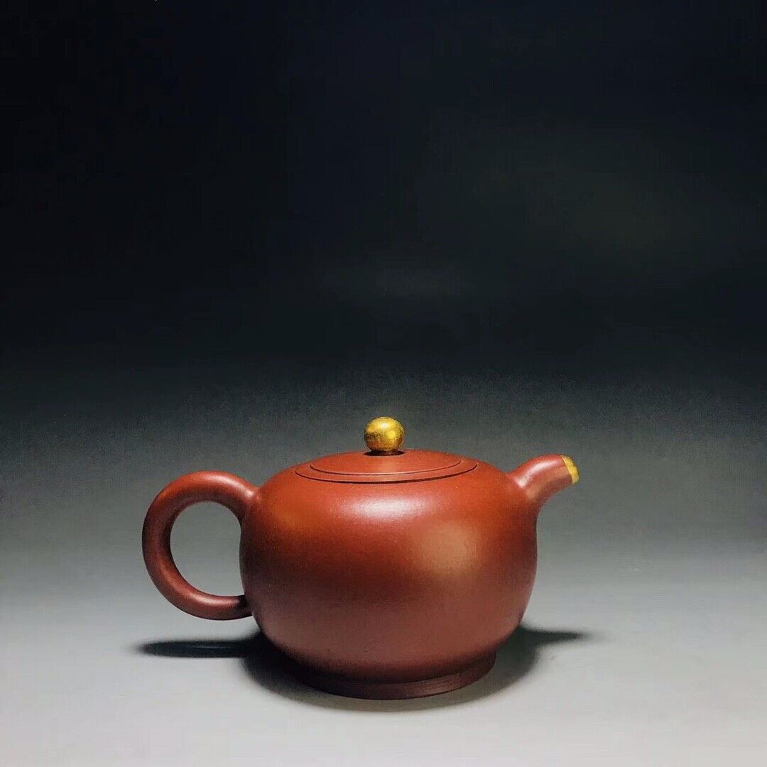 Chinese Yixing Zisha Clay Handmade Exquisite Teapot （芙蓉珠 底款：惠逸公 ）