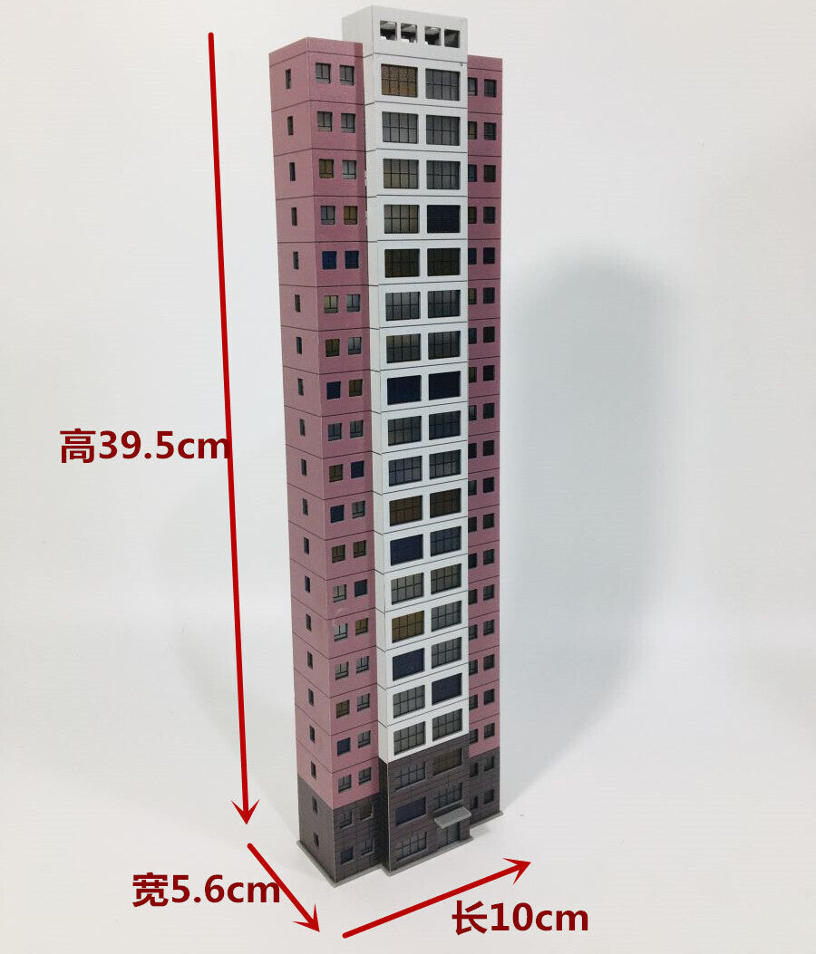 1:150 Scale High Rise Architecture Skyscraper Office Building City Model Scene