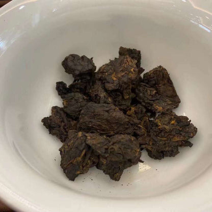 2021 Yunnan TAETEA Dayi Lao Cha Tou Old Tea Nubs Puerh Brick Ripe Puer Tea 250g