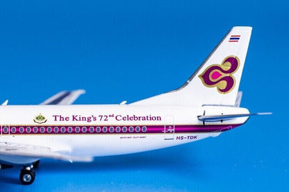 1:400 Phoenix Thai Airways BOEING 737-400 Passenger Aircraft Diecast Plane Model
