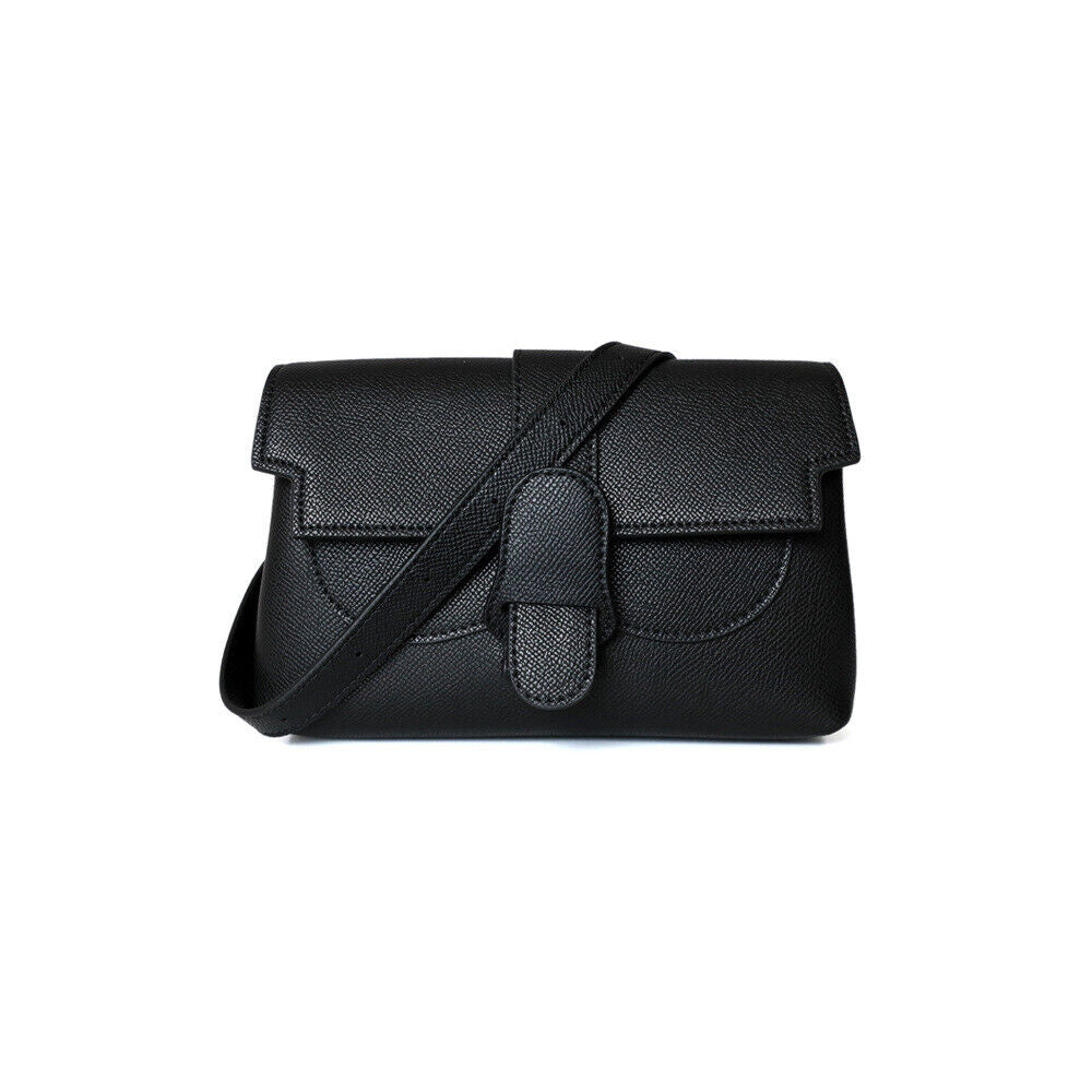 Convertible Real Leather Small Belt Bag Sling Pack Crossbody Clutch Fanny Pack