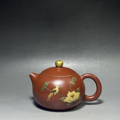 vintage chinese yixing purple clay teapot zisha ceremony teaware collection rare