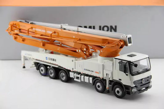 1:38 ZOOMLION 64X-6RZ Concrete Pump Truck Construction Machine Diecast Model