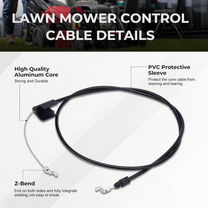 1PC High Quality Lawn Mower Throttle Cable 532183281Fit For Poulan/Husqvarna