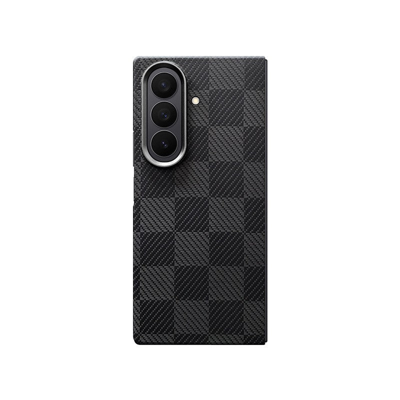 Samsung Zfold7 carbon fiber magnetic suction w26 anti drop protective cover (bb）