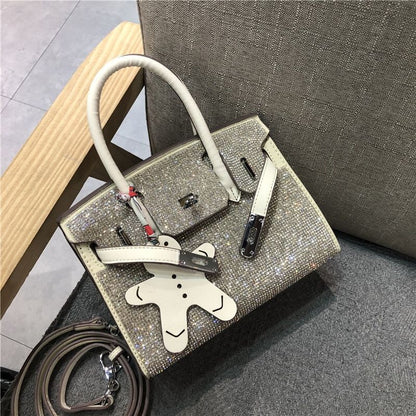Women Bag Leather Purse Handbag Shoulder Crossbody Messenger Bag Tote 16*20*11CM