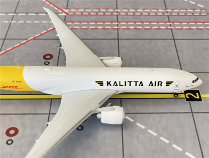 Phoenix DHL KALITTA AIR for Boeing 777-200 N772CK 1：400 plane Pre-builded Model