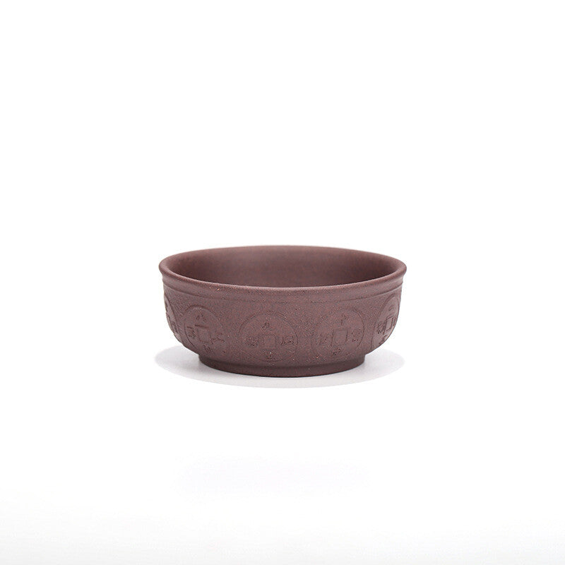 50ml Handmade Tea Cup Marked Original Ore Real Yixing Zisha Purple Clay Cup New
