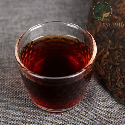 357g 2017 Ripe Pu-erh Tea Ancient Tree Iceland Jinya Pu'er Tea