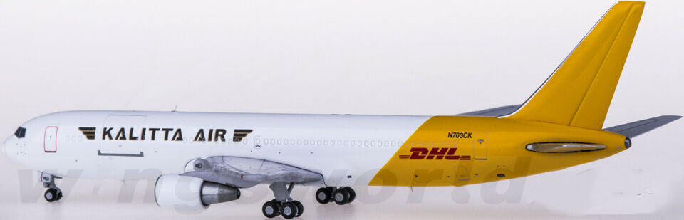 1:400 JC Wings KALITTA AIR BOEING 767-300ER Passenger Airplane Diecast Model
