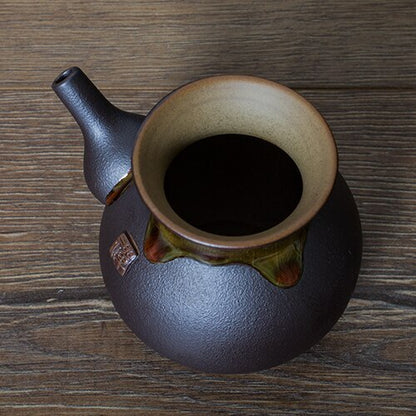 270ml Japanese Ceramic Tea Pitchers Porcelain Chahai Tea Accessories