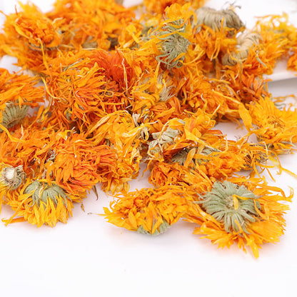 Chinese Marigold Tea Genuine Female Flower Herbal Tea Calendula Officinalis Tea