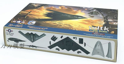 1:200 WLTK U.S. Air Force B-2A Ghost Stealth and Strategic Bomber Diecast Model