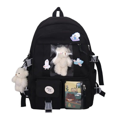 High School Girls Backpack School Bags Teenage Girls Backpack Women