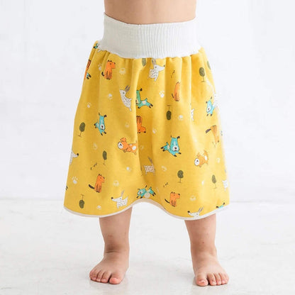 Baby Waterproof Diaper Skirt Leak-Proof Reusable Nappy