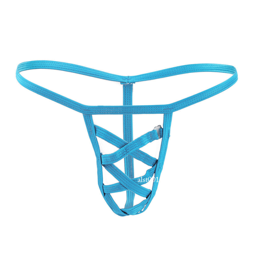 Sexy Mens G-String Underwear Jockstrap Pouch Bikini Briefs T-back Thong panties