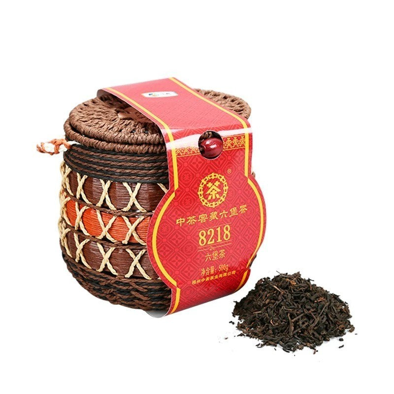 1000g Hei Cha 8218 Wuzhou Liu Pao Tea Jiao Cang LiuBao Black Tea Dark Tea