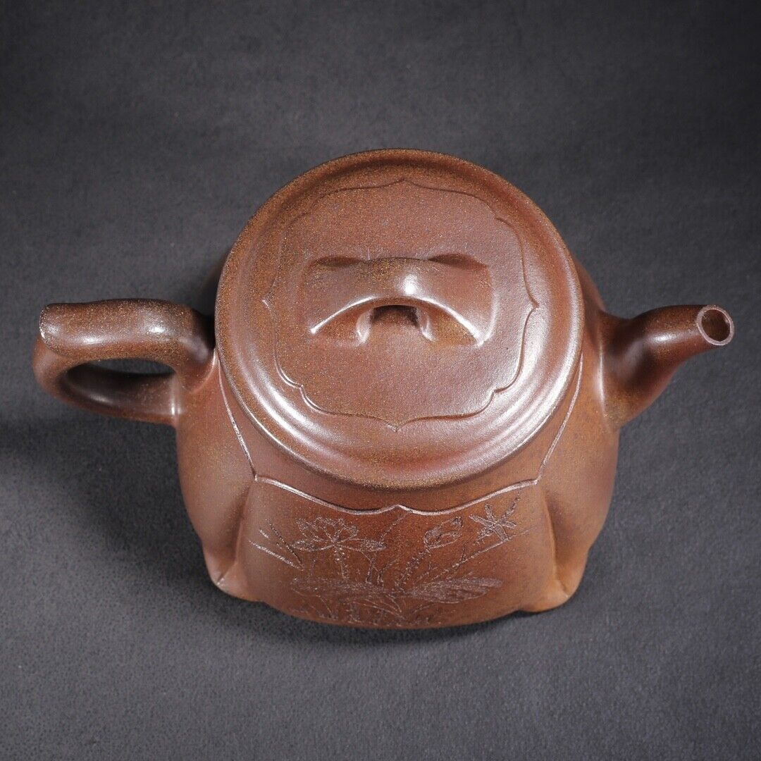 Chinese Yixing Purple Clay Teapot Zisha Ceremony Nice Teaware Gift Collectibles