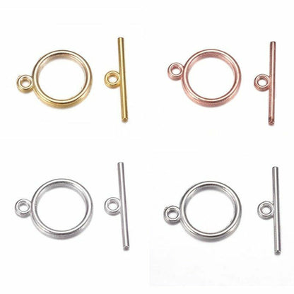 20Sets/Lot Tibetan Style Bracelet Toggle Tbars Clasps Jewelry Making Accessories