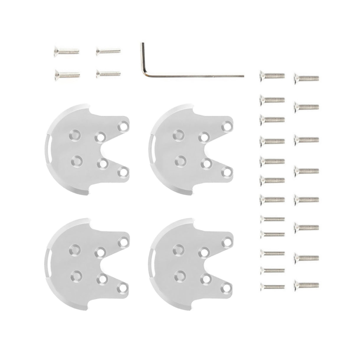 Aluminum Motor Mount Base Protective Plate Set For DJI Phantom 3/2 Drone RC Part