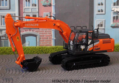 1:50 25CM ZAXIS200-7 Excavator Construction Machine Equipment Diecast Model