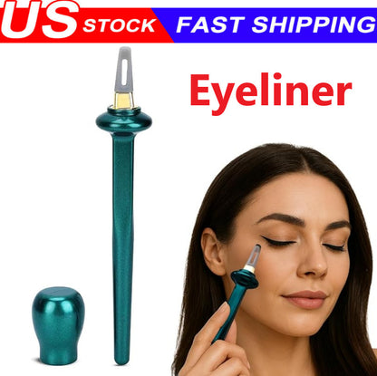 Eyeliner Gel No-Skip Eyeliner Silicone Guide Tool Reusable Eyeliner Brush Makeup