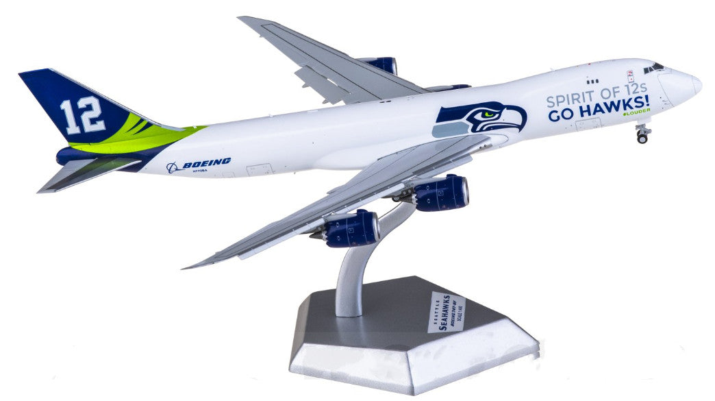 1:400 Hxmodels Boeing 747-8F N770BA Passenger Airplane Diecast Plane Model