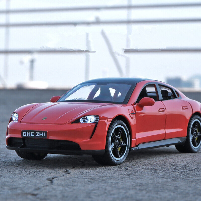1:32 Porsche Taycan Coupe Diecast Model Car Alloy Metal Toy Vehicle Collection