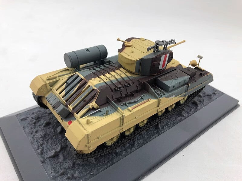 1/43 Infantry Main Battle Tank "valentine" Mk.II Alloy Tank Model Finished Toys