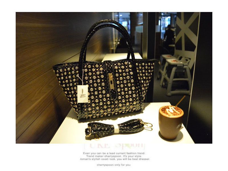 Handbag Diamond Dumpling Bag Shoulder Messenger Purse Rhinestone Handbag 1 PC