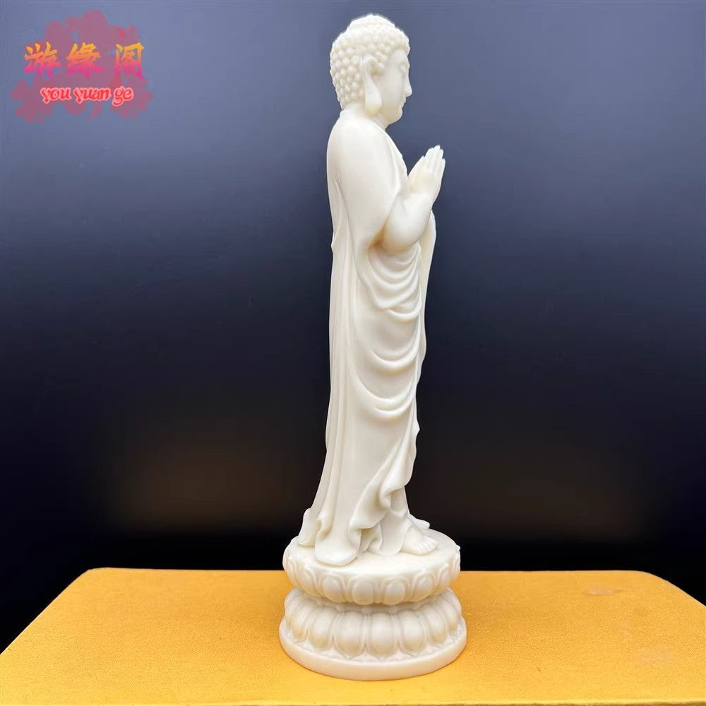 8.3" Amitabha Buddha Statue Buddhism Collection Temple Shrine Home Decor