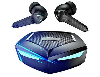Headphones Wireless Earbuds Bluetooth Headset True Black in ear Dual Gaming US*