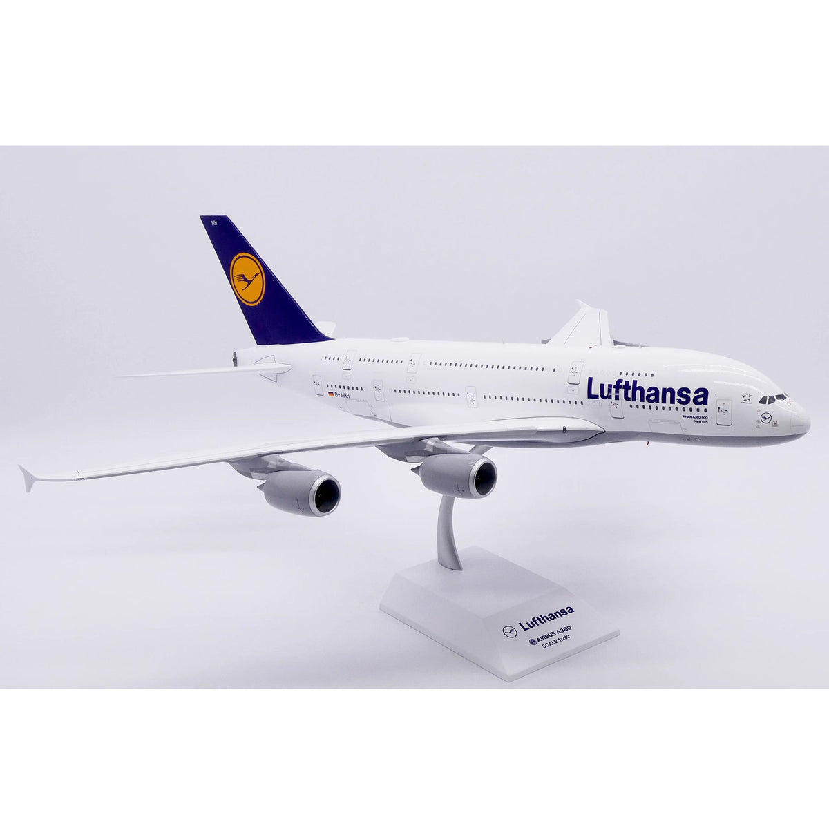 1:200 37CM JC Wings Lufthansa AIRBUS A380 Passenger Plane Diecast Aircraft Model