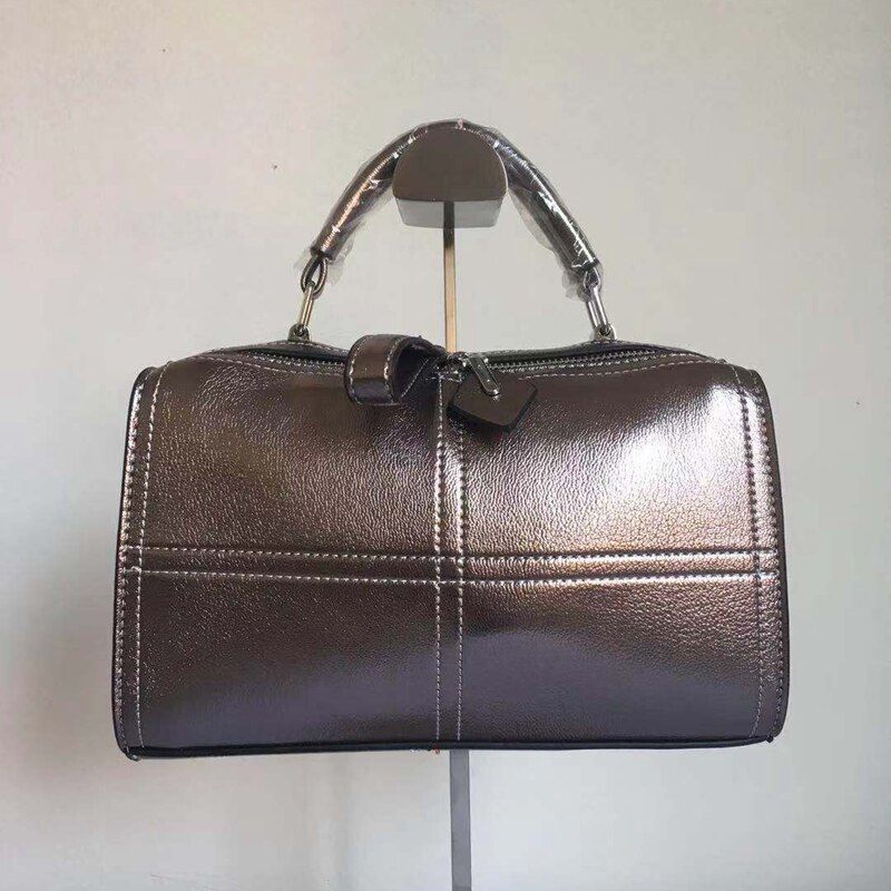 Handbag Synthetic Leather Shoulder Messenger Bag Boston 2 Straps Sling Bag Women