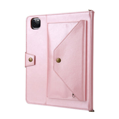 Leather Case with Crossbody Strap for iPad Air 11"/ 10th/11th/12th/13th/Samsung