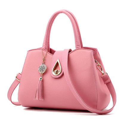 Women Ladies PU Leather Handbags Shoulder Messenger Bag Women Satchel Tote Purse